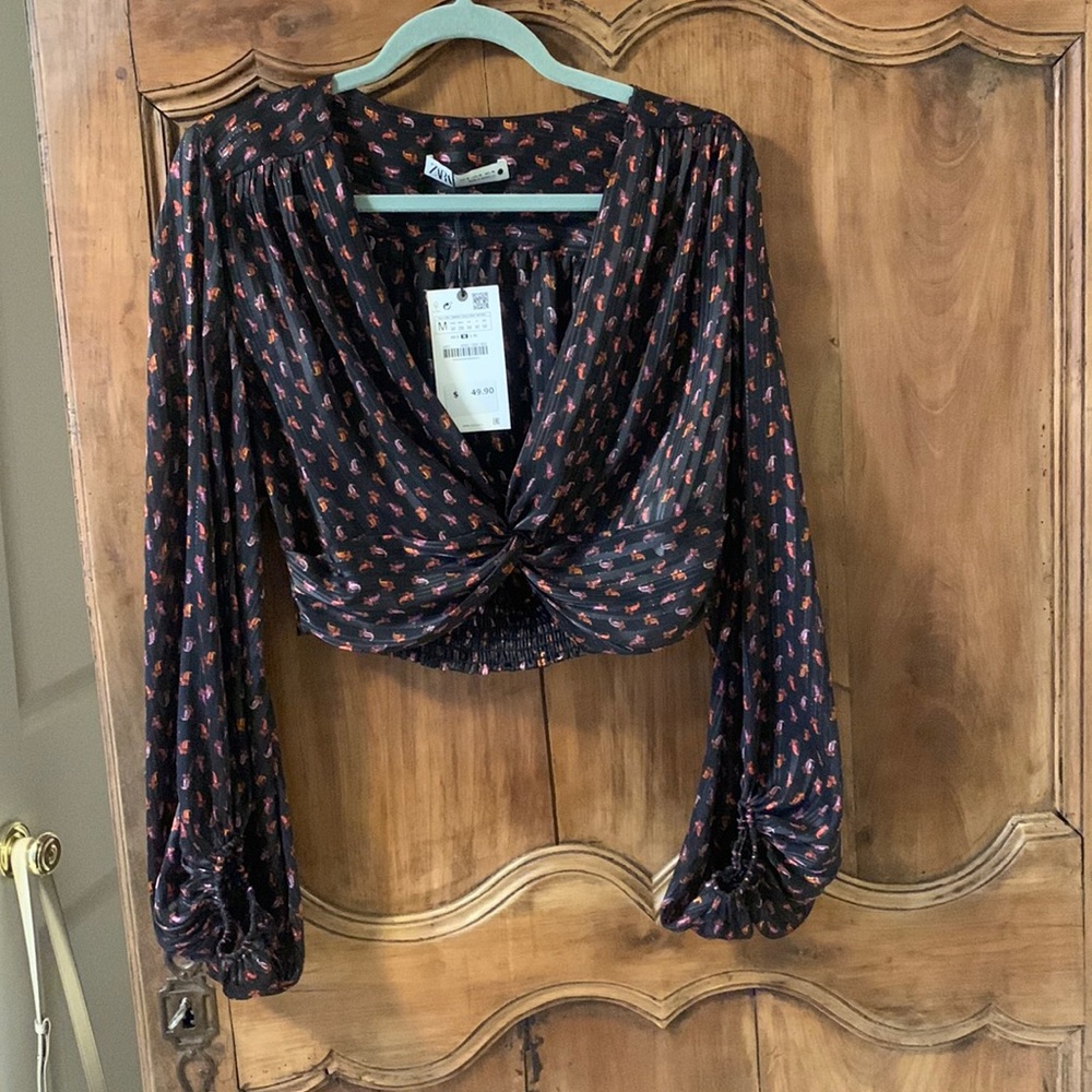 Zara cropped top